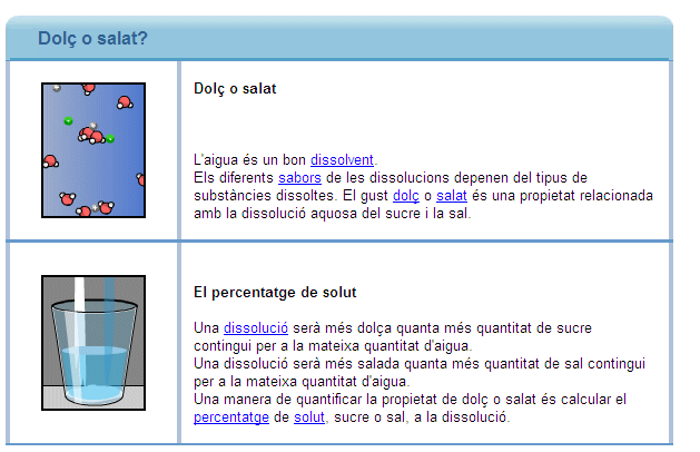 Dolç i salat | Recurso educativo 33320