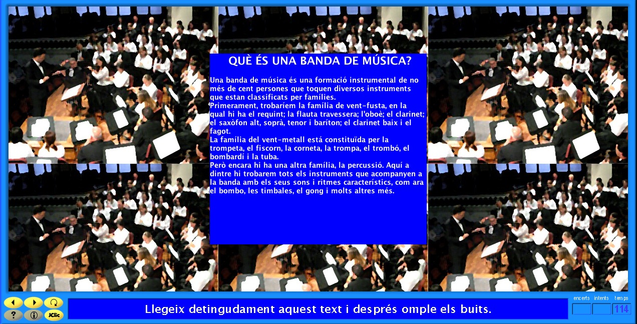 La banda de música | Recurso educativo 33439