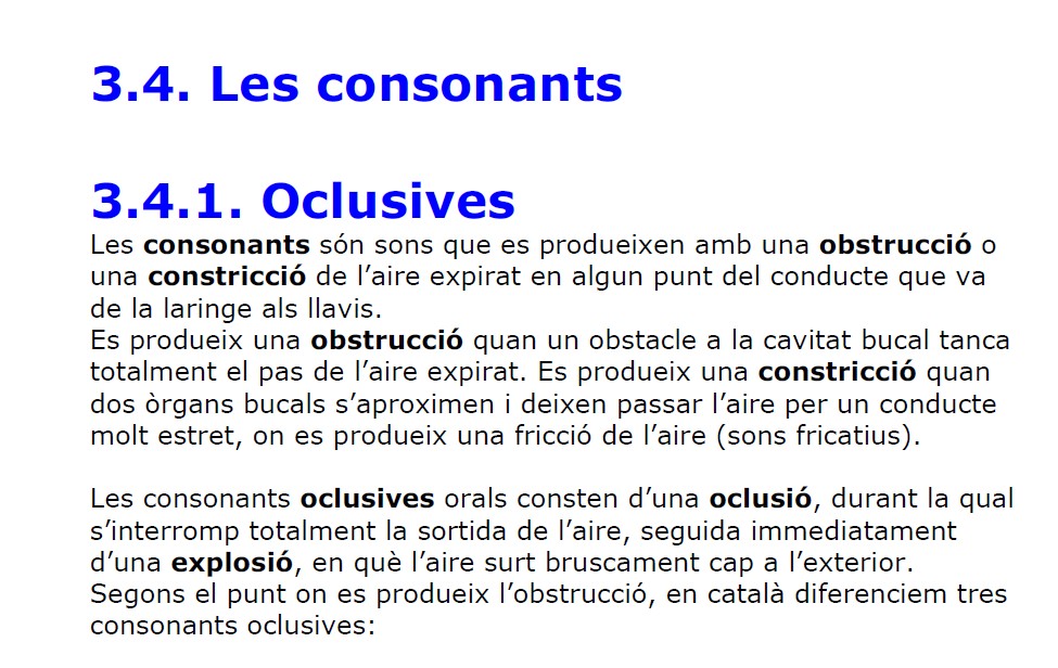 Les consonants | Recurso educativo 35105