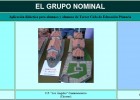 El grupo nominal | Recurso educativo 35308