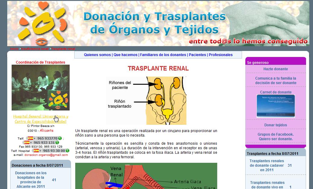 El trasplantament de ronyó | Recurso educativo 35456