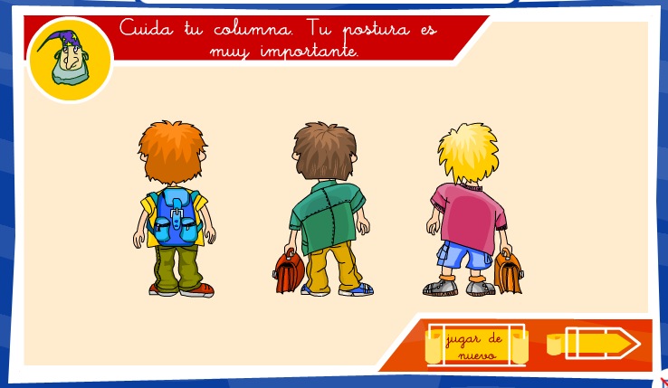 Hábitos saludables: la posición de la columna | Recurso educativo 35600