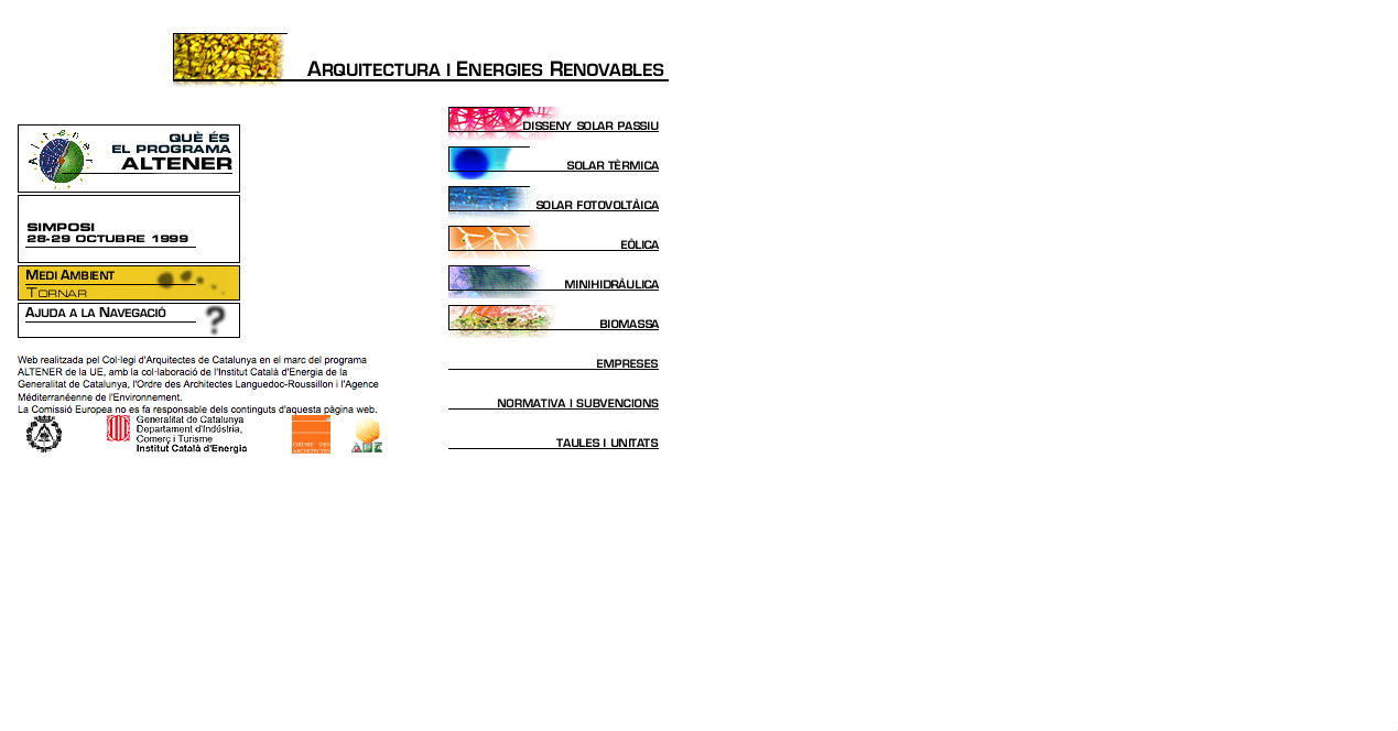 Arquitectura i energies renovables | Recurso educativo 36126