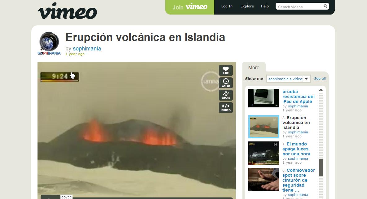 Erupció volcànica | Recurso educativo 36152