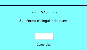 El singular y el plural | Recurso educativo 36600