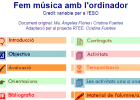 Fem música amb l'ordinador | Recurso educativo 37168