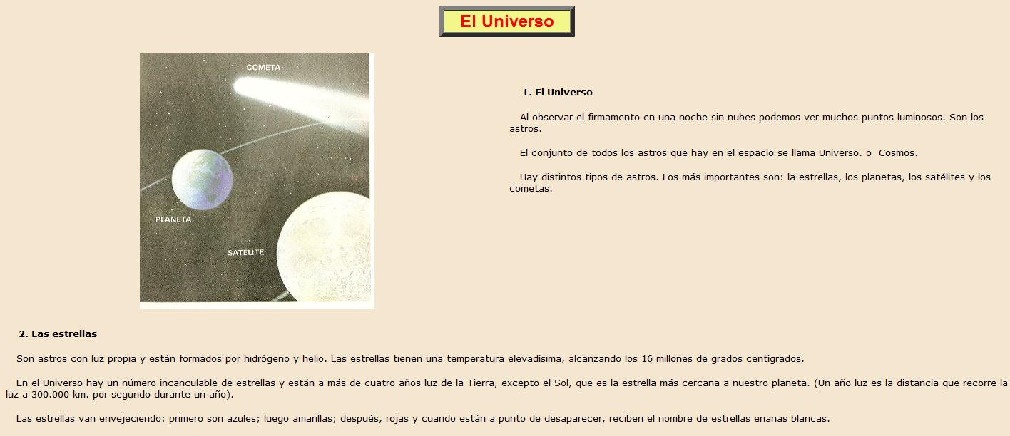 El Universo | Recurso educativo 37227