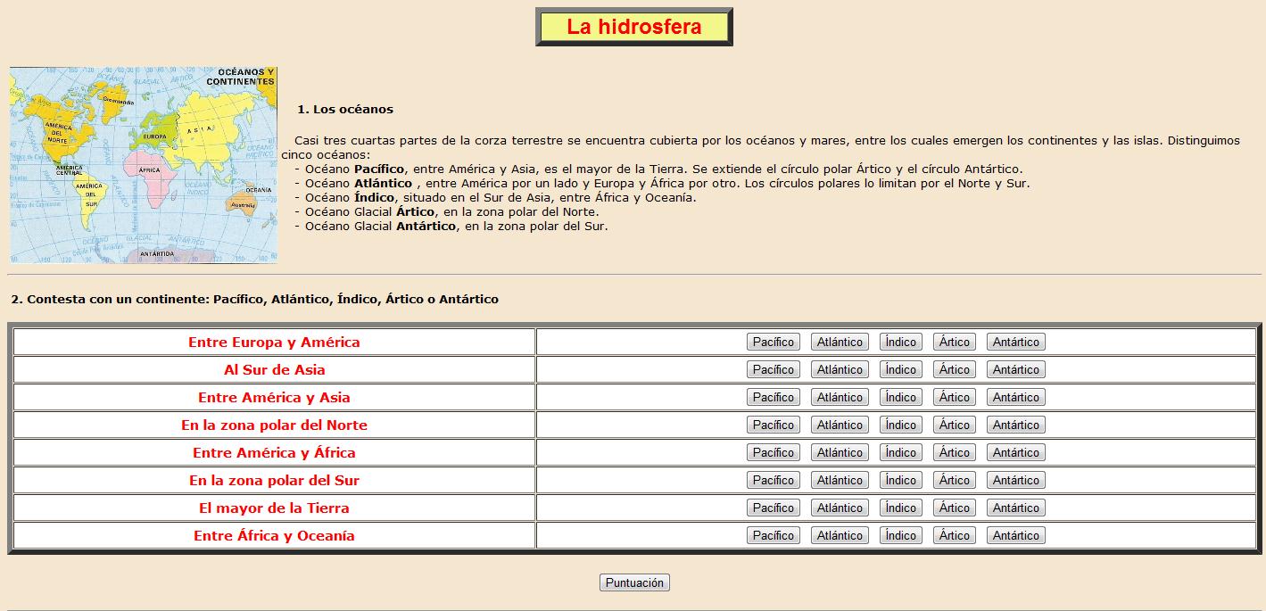 La hidrosfera | Recurso educativo 37234