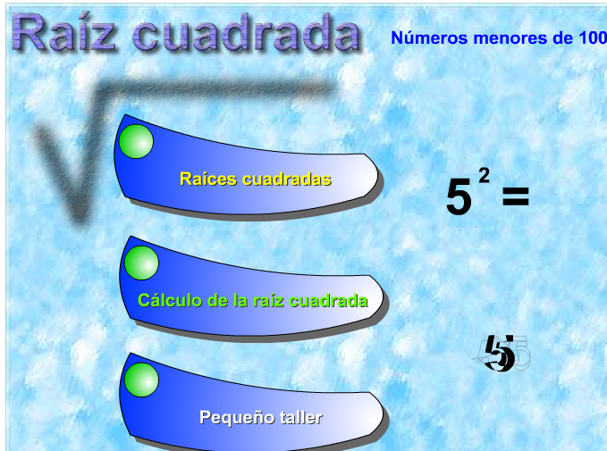 Raíz cuadrada | Recurso educativo 37495