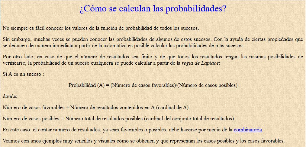 ¿Cómo se calculan las probabilidades? | Recurso educativo 37593