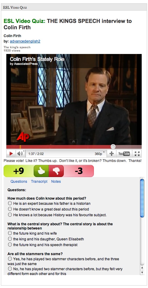 Video: Colin Firth's Stately Role | Recurso educativo 38393