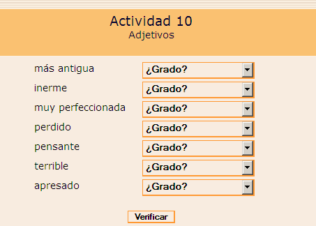 Adjetivos 2 | Recurso educativo 39163