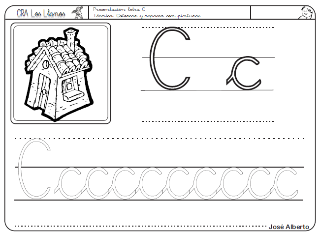 Lectoescritura: C | Recurso educativo 39627