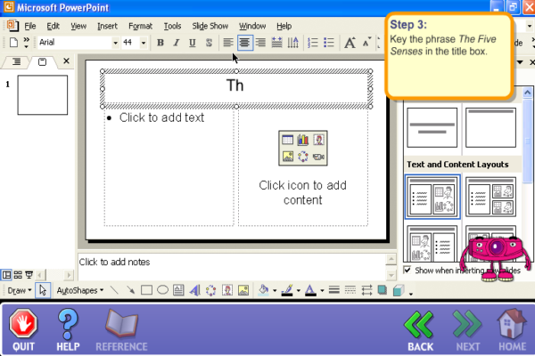 Powerpoint basics | Recurso educativo 40192