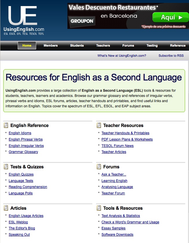 Using English | Recurso educativo 40588