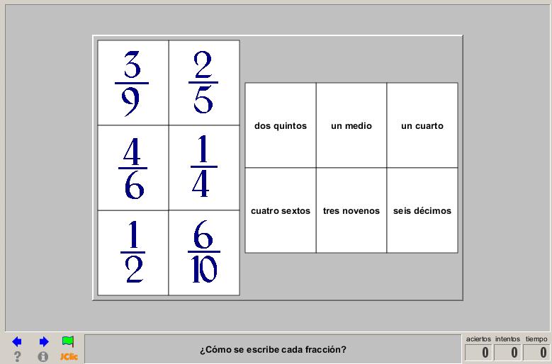 Fracciones, múltiplos y divisores | Recurso educativo 42947