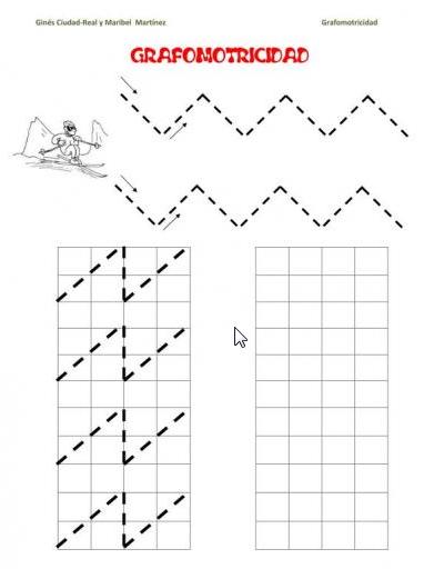 Fichas y Actividades de Grafomotricidad | Recurso educativo 43436