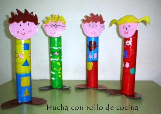 Hucha Reciclada con el Rollo de Cocina | Recurso educativo 43472