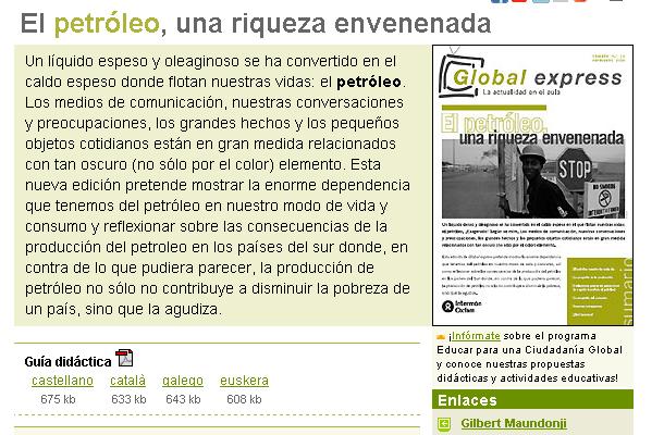 El petróleo, una riqueza envenenada | Recurso educativo 44653