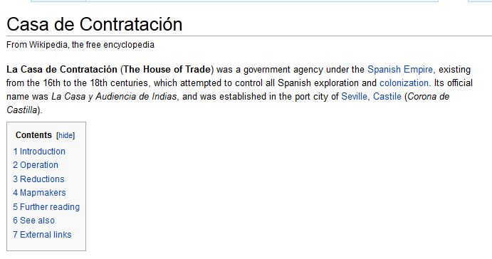 Casa de Contratación | Recurso educativo 49758