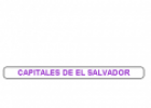 Capitales de los departamentos de El Salvador | Recurso educativo 52751