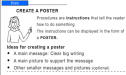 Create a poster | Recurso educativo 54371