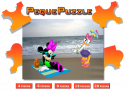 Puzzles: Minnie y Daisy en la playa | Recurso educativo 61060