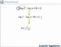 Vídeo: ecuaciones logarítmicas | Recurso educativo 11644