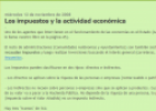 Los impuestos y la actividad económica | Recurso educativo 17356