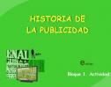 Historia de la Publicidad | Recurso educativo 1819