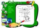 Colorea la lluvia | Recurso educativo 21419