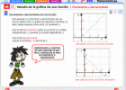 Estudio del crecimiento o decrecimiento de la gráfica de una función | Recurso educativo 23009