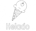 Rellenar letras: Helado | Recurso educativo 25014