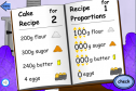 Recipe proportions (scale down) | Recurso educativo 25595