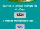 Multiplicar por tres cifras | Recurso educativo 29179