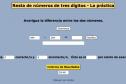 Actividad: la resta de números de 3 cifras llevando. | Recurso educativo 30951