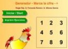 Marca la cifra + | Recurso educativo 3253