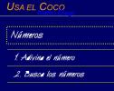 Usa el coco: Busca los números 4 | Recurso educativo 6008