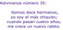 Usa el coco y adivina: 12 hermanos | Recurso educativo 6171