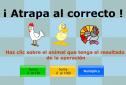 Juego matemático: ¡Atrapa al correcto! | Recurso educativo 7499