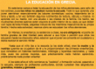 La educación en Grecia | Recurso educativo 9467