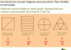 Interactiu: Entenguem les fraccions equivalents | Recurso educativo 9669