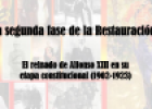 La segunda fase de la Restauración. El reinado de Alfonso XIII en su etapa constitucional (1902-1923) | Recurso educativo 65160