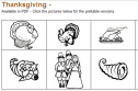 Thanksgiving printable pages | Recurso educativo 68421