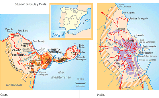 Ceuta y Melilla | Recurso educativo 71202