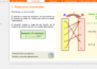 Relaciones funcionales. Dominio y recorrido | Recurso educativo 73652