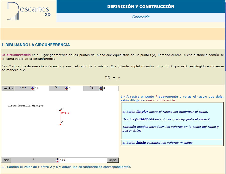 La circunferencia | Recurso educativo 91565