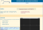 Representación de funciones polinómicas: Ejemplo | Recurso educativo 92234