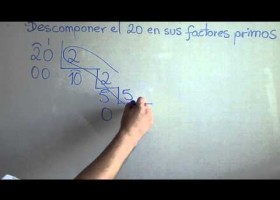 descomposicion del 20 en sus factores primos | Recurso educativo 93380