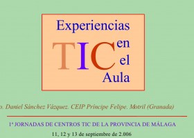 Experiencias TIC en el aula | Recurso educativo 93577